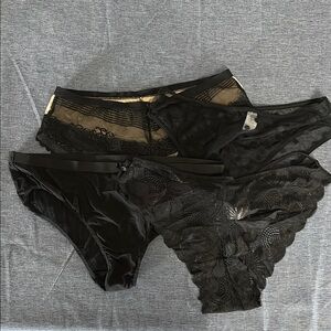 Set of 4 Brand New Knotty Knickers Size XL Women’s Underwear